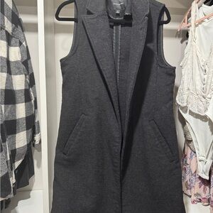 Banana Republic Black Wool Blend Outerwear